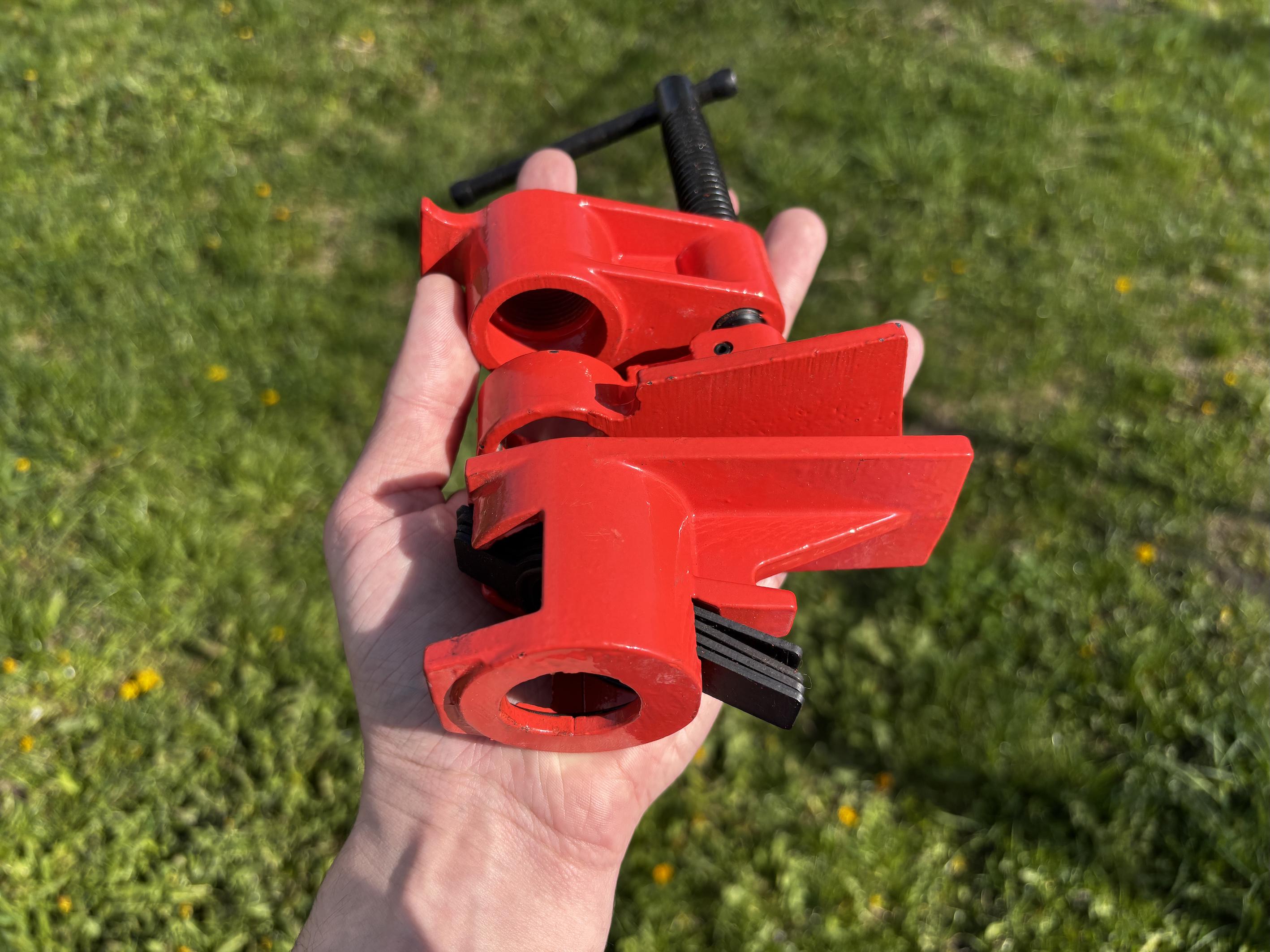 Струбцина трубна DMT під трубу 3/4" - фото 5