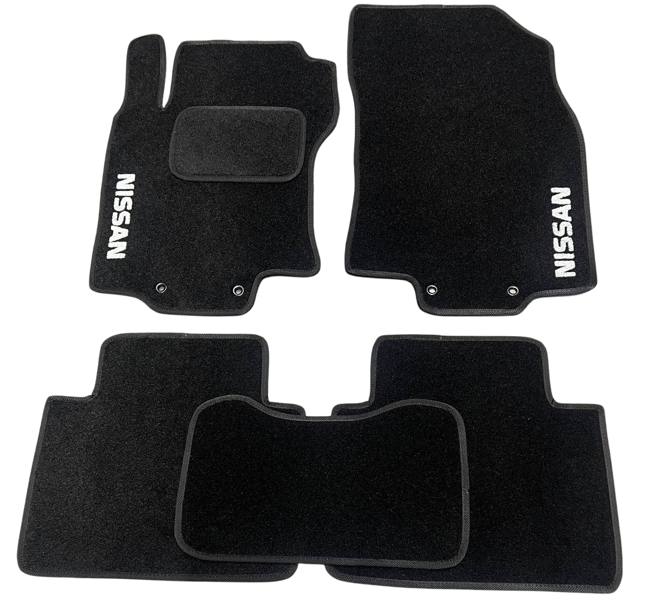 Килимки в салон ворсові для Nissan X-Trail T32 2014- BLCCR1434 5 шт. Чорний (27327284)