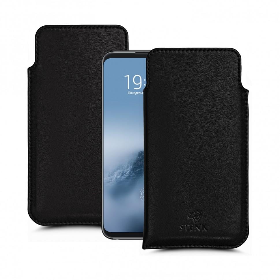 Футляр Stenk Elegance для Meizu 16th Черный (62370)