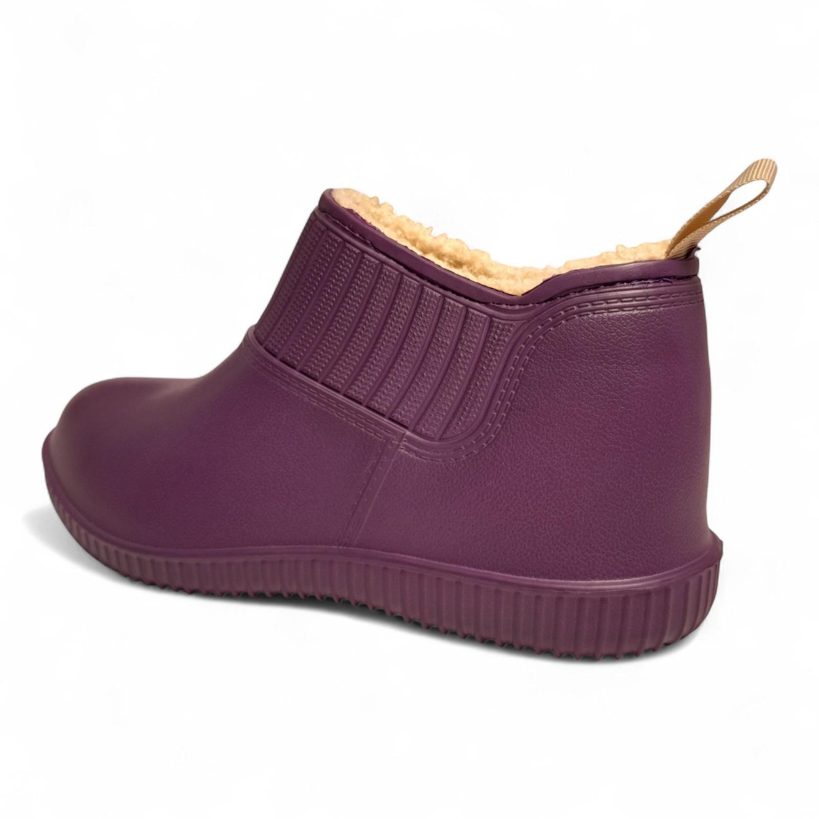 Галоши женские высокие утепленные dagostyle р. 39 25,5 см Фиолетовый (2763482029) - фото 4 Галоши женские высокие утепленные dagostyle р. 39 25,5 см Фиолетовый (2763482029) - фото 4