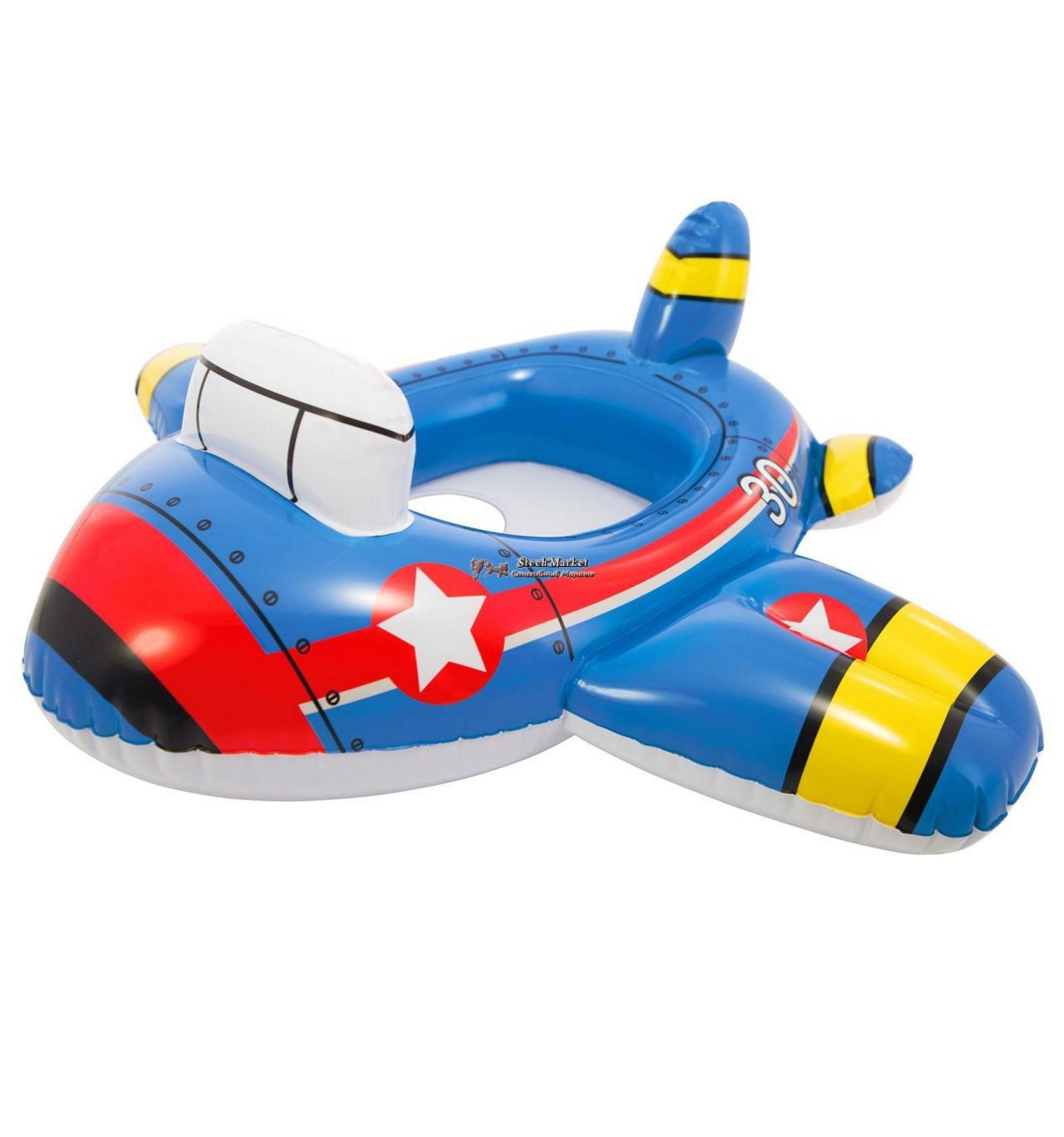 Пліт надувний Intex Військовий літак (59586)