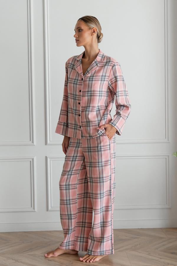 Піжамний костюм Zephyr з брюками фланелевий XL/XXL (29517760) - фото 2