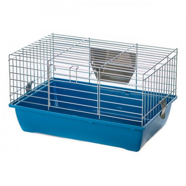 Клітка для гризунів Лори Кролик 57х30х33, 5 см Сріблястий (4820033201627)