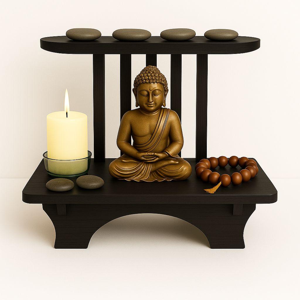 Алтарь для медитации из дерева Каланри Венге (ЛАТ-001012)