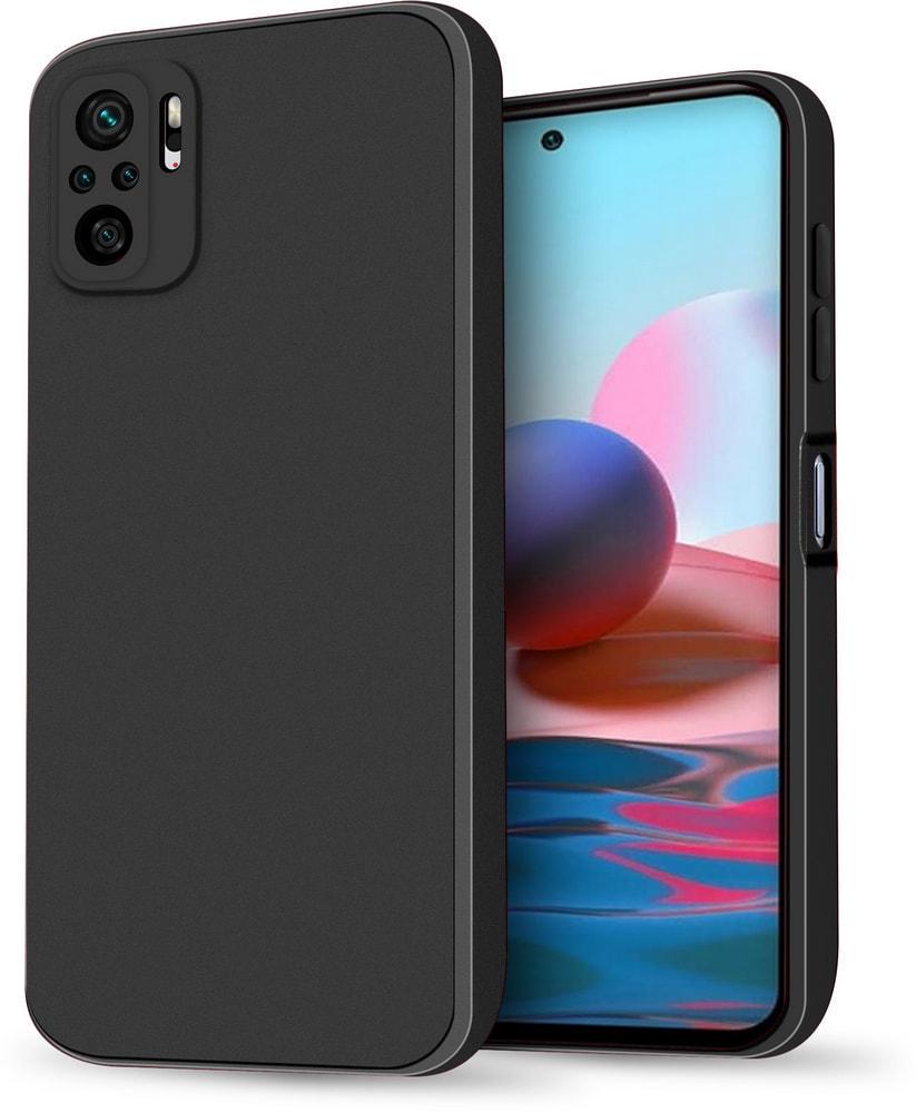 Силиконовый чехол HardCorner Xiaomi Redmi Note 10 (с микрофиброй) Black (34847-2B) Силиконовый чехол HardCorner Xiaomi Redmi Note 10 (с микрофиброй) Black (34847-2B)