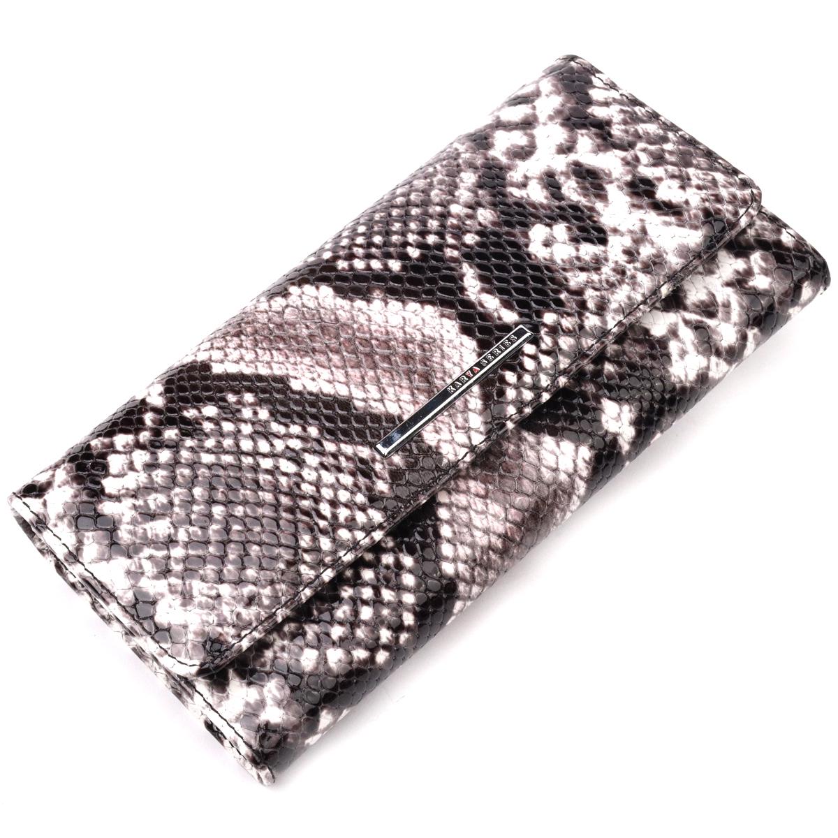 Гаманець жіночий Karya 21009 Чорний Гаманець жіночий Karya 21009 Чорний