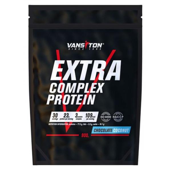 Протеїн Vansiton Extra Complex Protein Chocolate Coconut 900 г/30 порцій (24068148)
