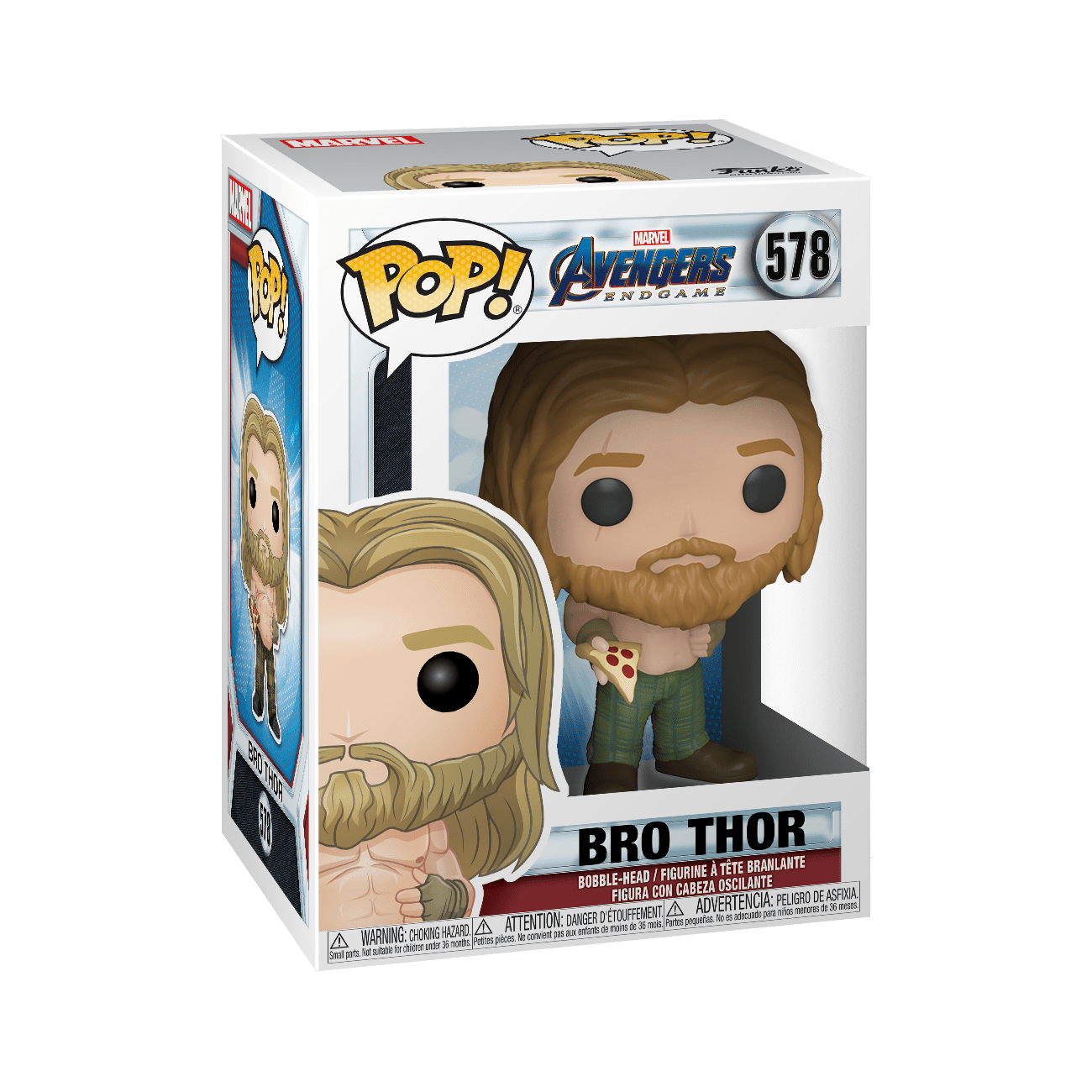 Игровая фигурка Funko Pop! Серии Марвел Толстый Тор Домашний наряд 9,6 см