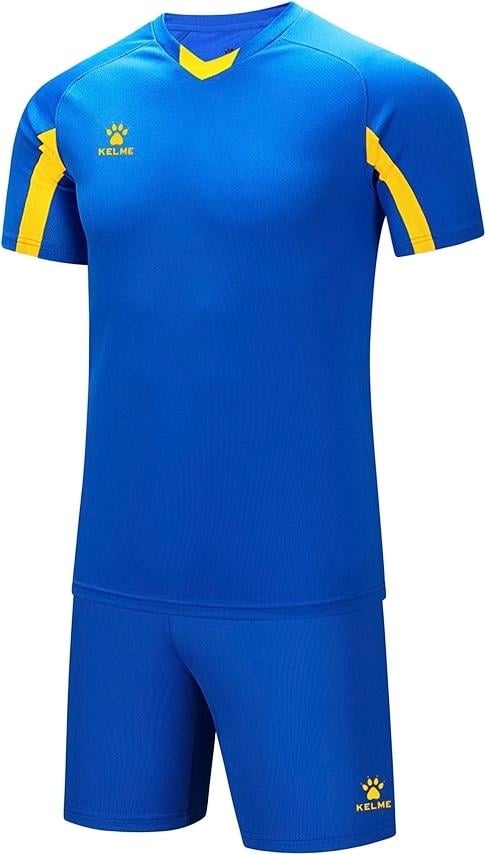 Комплект футбольной формы KELME LEON XL Сине-желтый (7351ZB1129.9410)