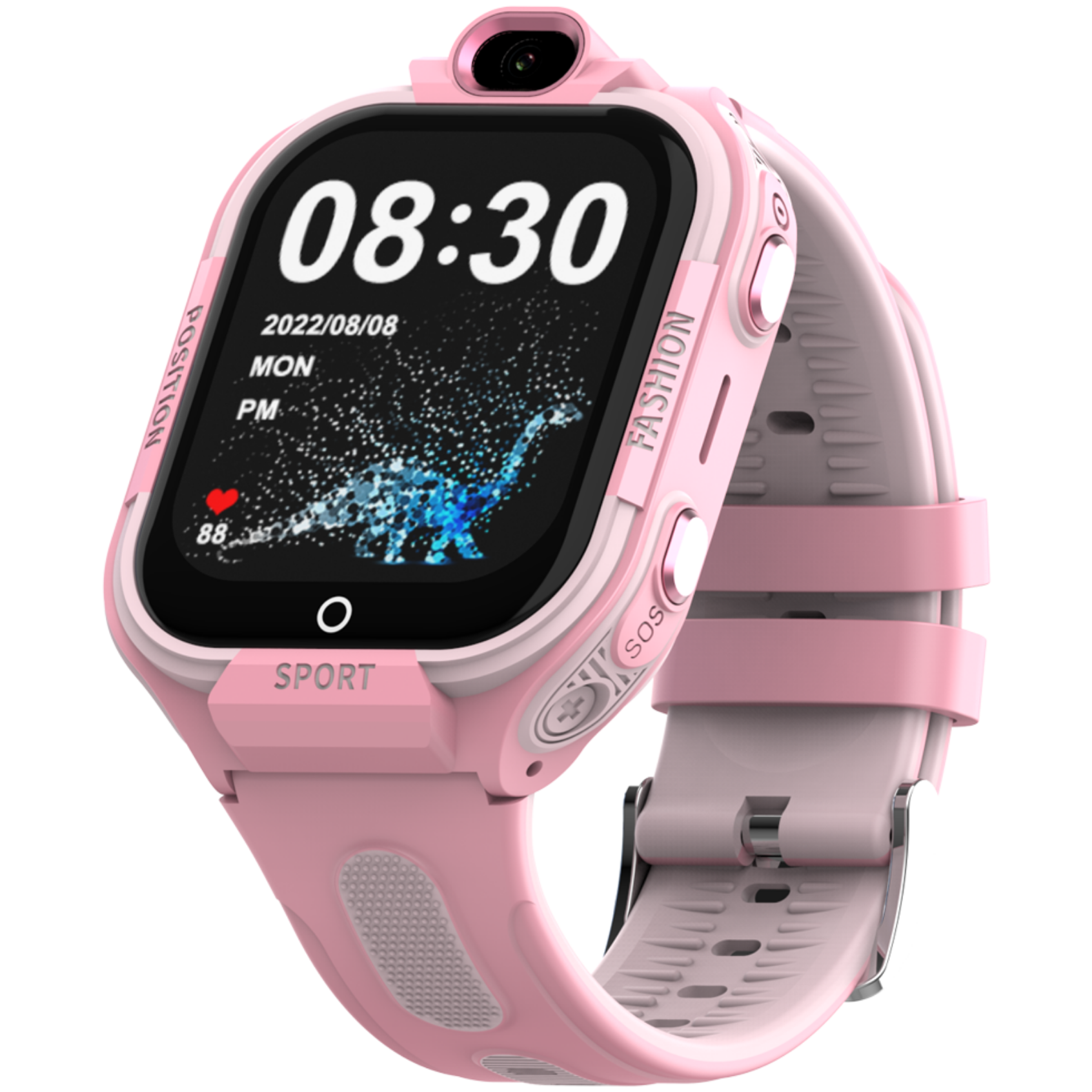 Смарт-годинник з GPS для дітей Wonlex KT35 Pink