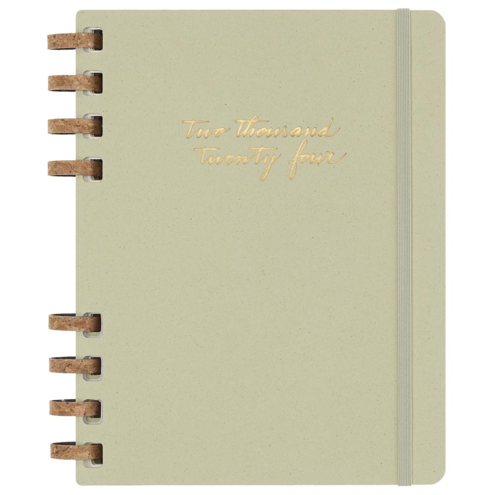 Еженедельник Moleskine 2024 Spiral большой (DHSPK5212MWH4Y24)