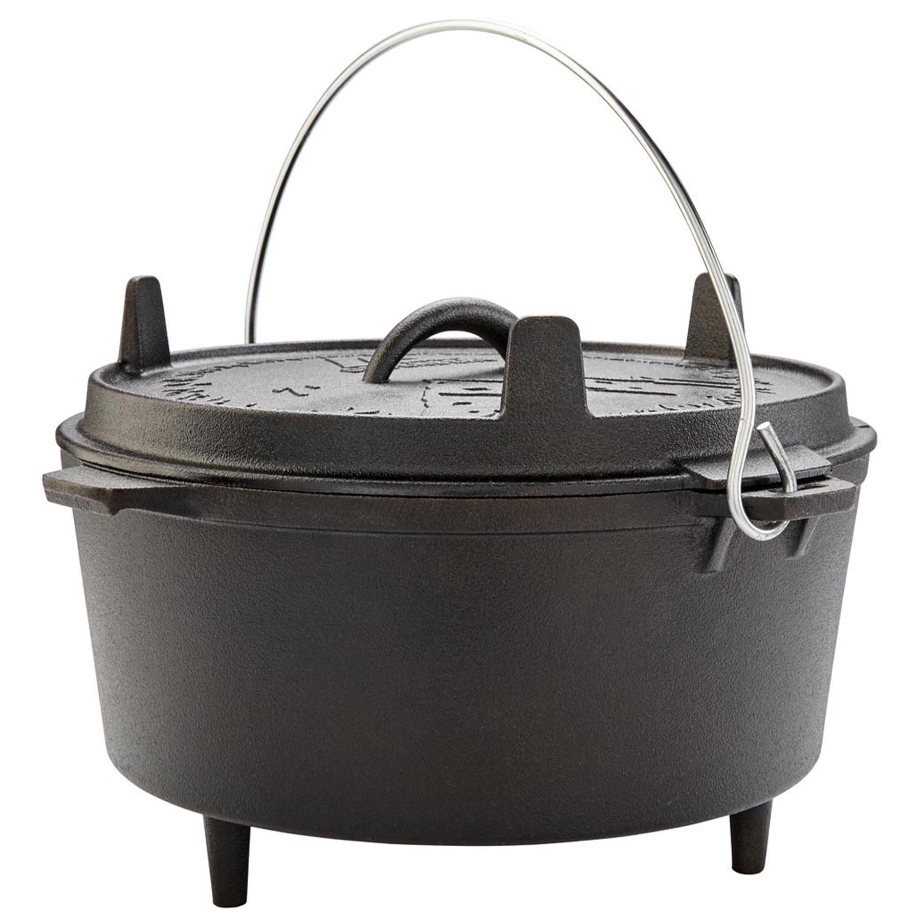 Казан з кришкою Groenberg Askja Pot 30 см/7 л Black (266017) - фото 2 Казан з кришкою Groenberg Askja Pot 30 см/7 л Black (266017) - фото 2