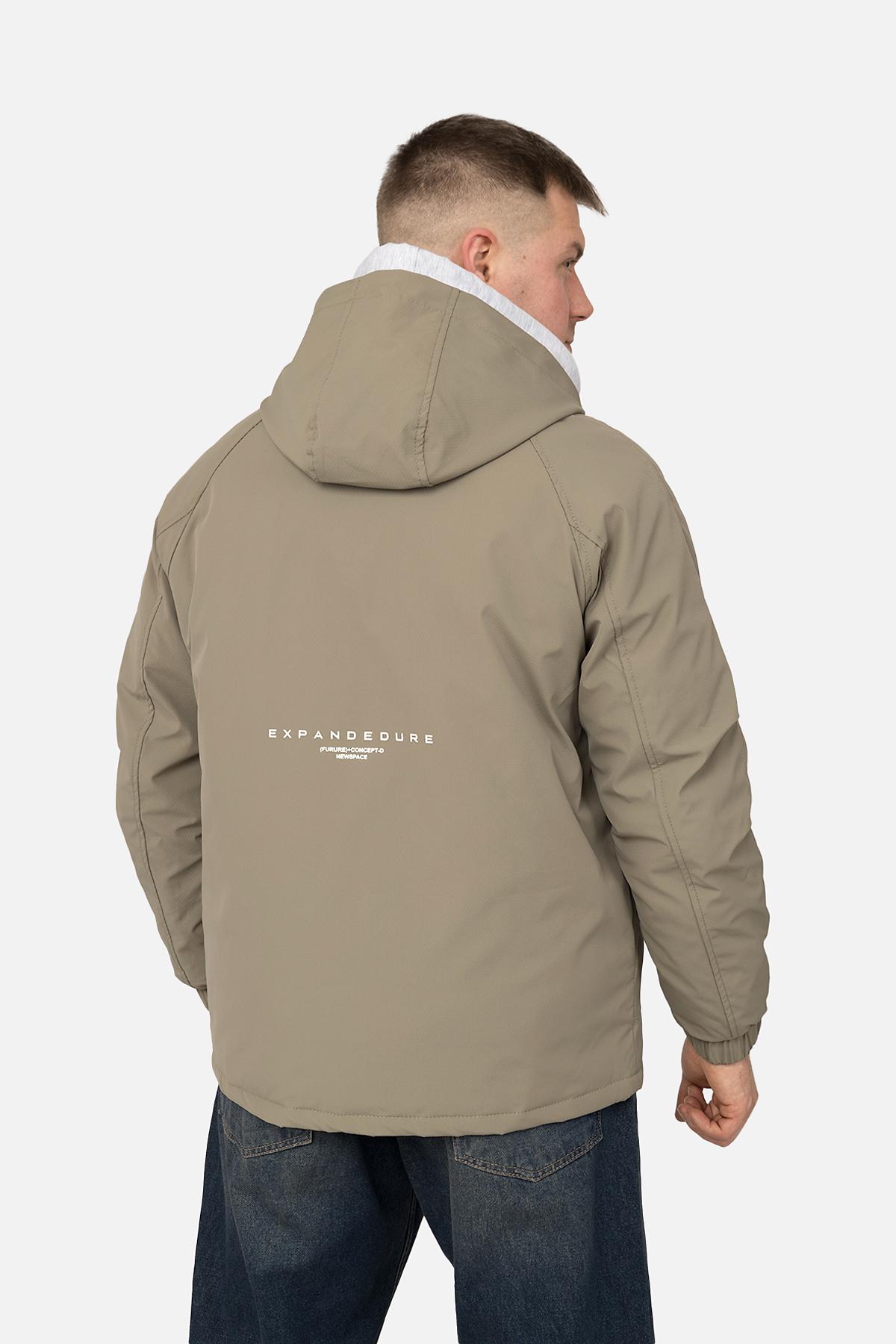 Куртка мужская р. 52 Хаки (SKT001037888) - фото 5 Куртка мужская р. 52 Хаки (SKT001037888) - фото 5