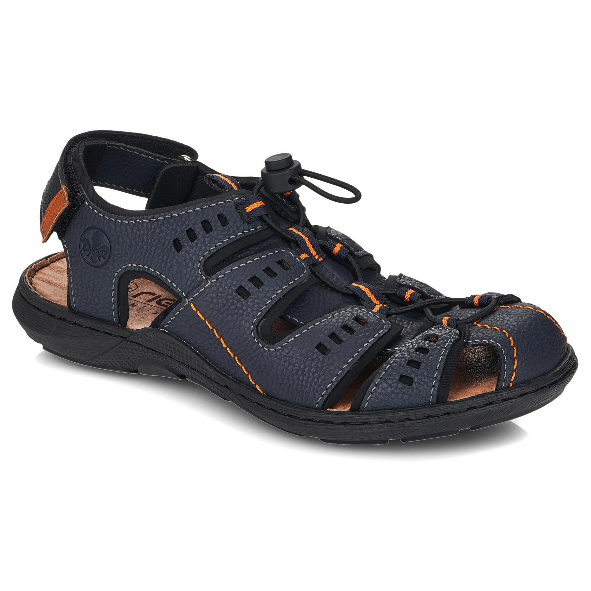 Сандалии мужские летние RIEKER р. 41 Синий (66430-41)