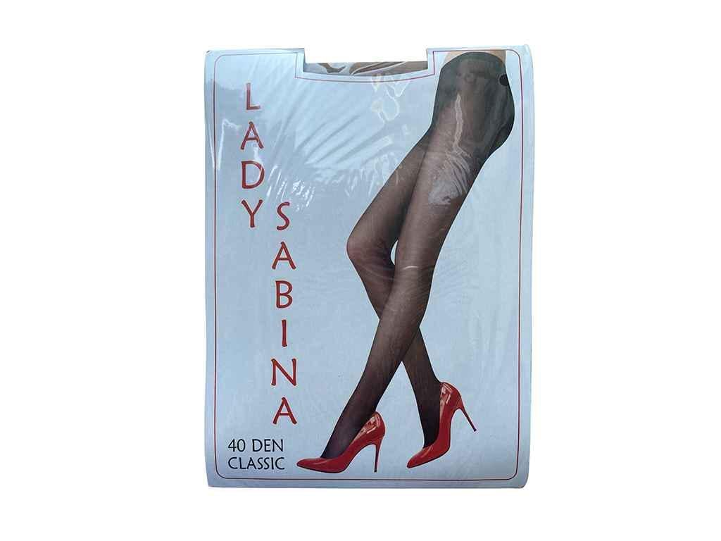 Колготи капронові Lady Sabina Antracite 4 CLASSIC 40 DEN (1004685)