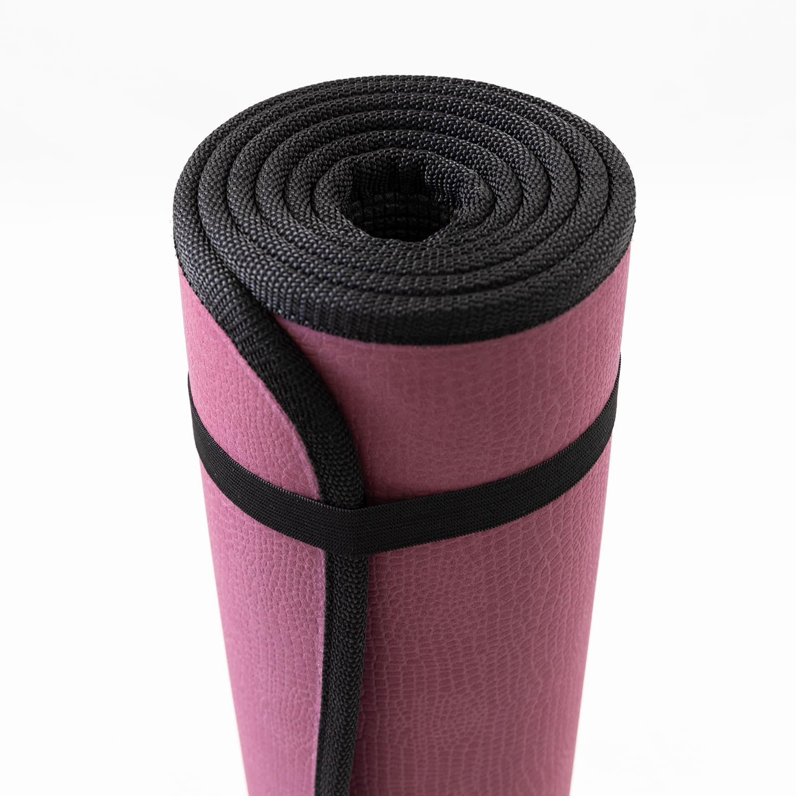 Килимок для йоги та фітнесу OSPORT Yoga Pro+ EVA двошаровий 8 мм Бордово-чорний (OF-0275) - фото 7 Килимок для йоги та фітнесу OSPORT Yoga Pro+ EVA двошаровий 8 мм Бордово-чорний (OF-0275) - фото 7