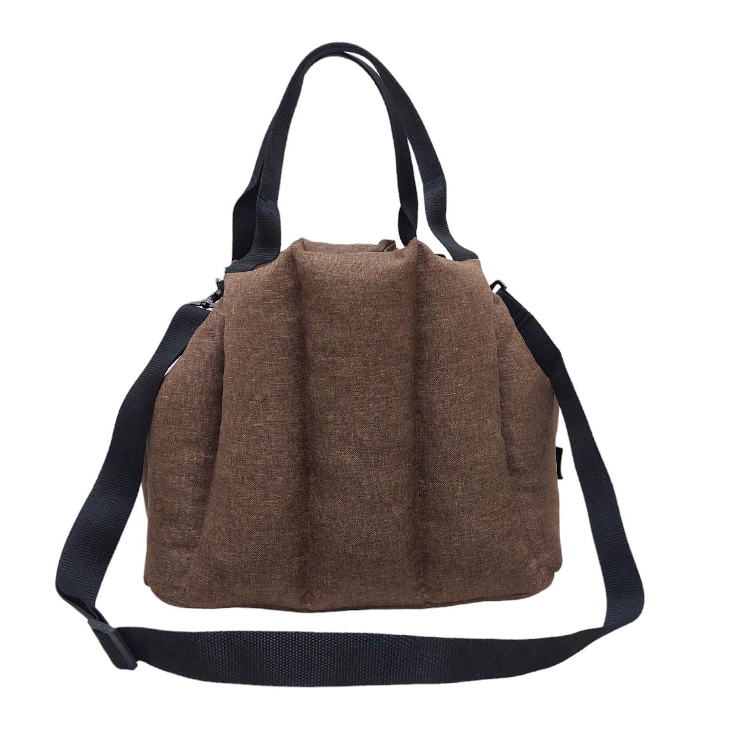 Сумка-переноска для тварин 45х30х37 см Коричневий (765757) - фото 3 Сумка-переноска для тварин 45х30х37 см Коричневий (765757) - фото 3