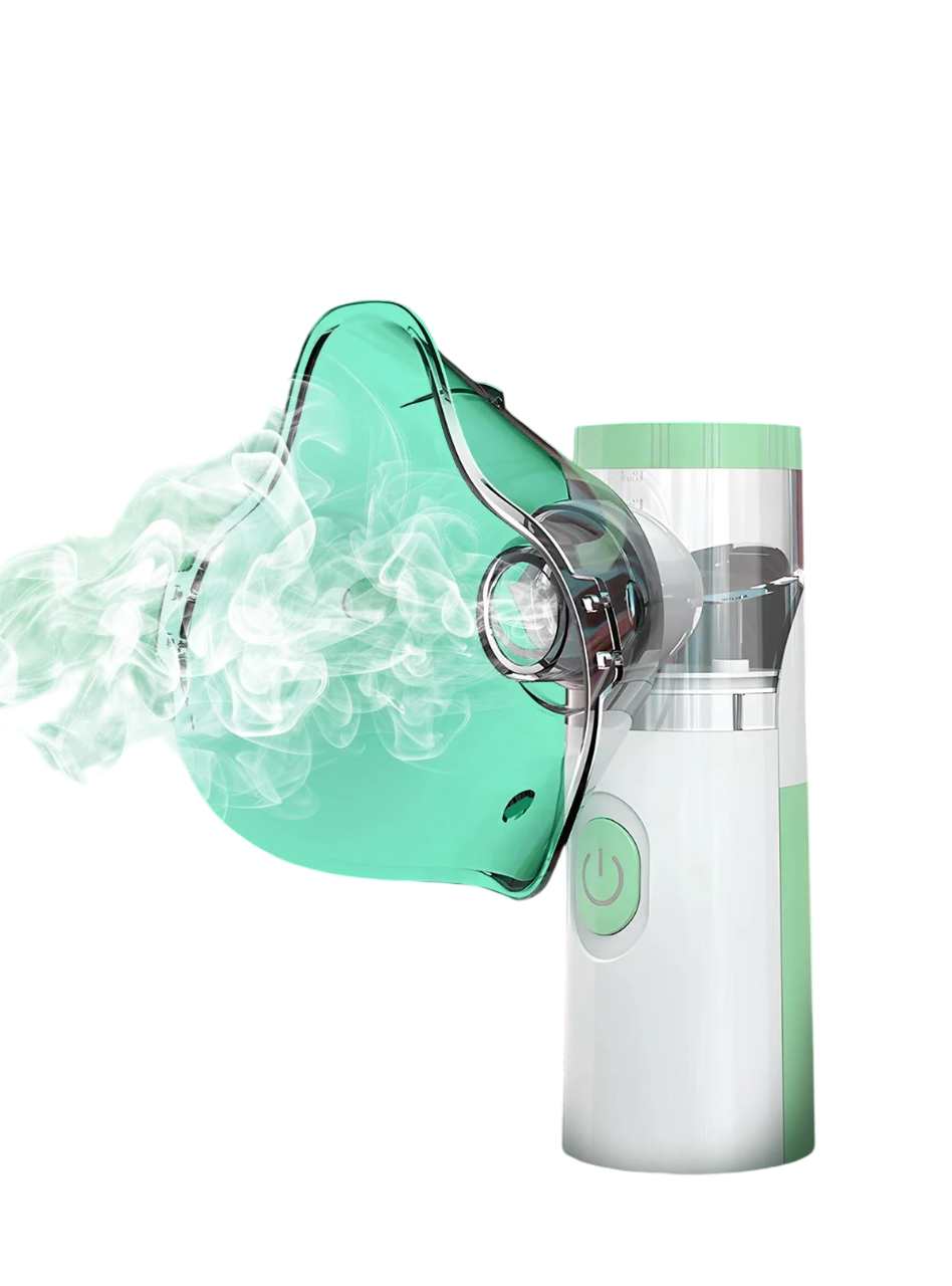 Небулайзер ультразвуковий OnePro на батарейках/від мережі 3 насадки Білий (73746) Небулайзер ультразвуковий OnePro на батарейках/від мережі 3 насадки Білий (73746)