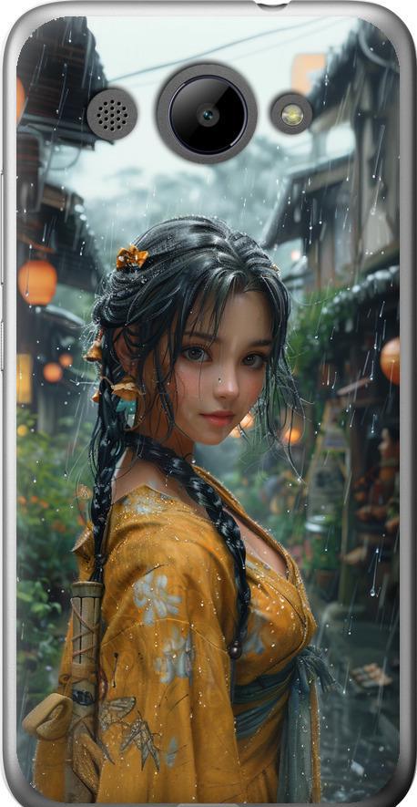 Чехол на Huawei Y3 2017 Anime-girl (6133t-991-42517)