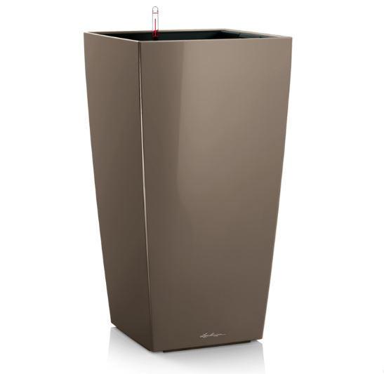 Вазон Lechuzа Cubico 40 Серо-коричневый (A-013789)