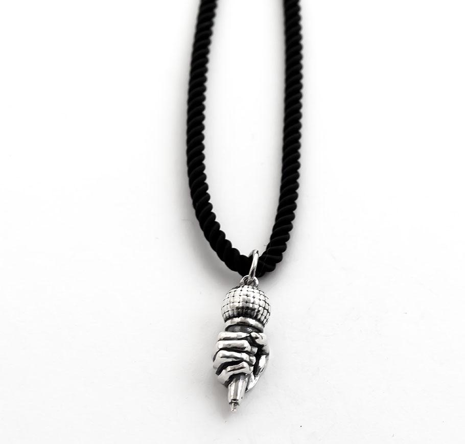 Подвеска Maxi Silver 9309 Микрофон (89309) - фото 4