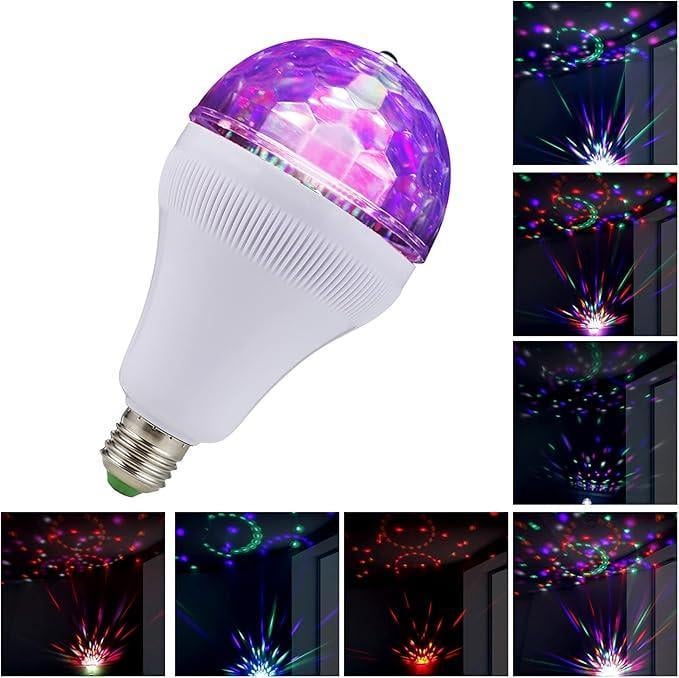 Лампа диско LED ST-06 лазерна E27 Різнокольоровий (3013) - фото 5