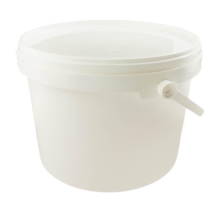 Контейнер-ведро пластиковое пищевое 3 л 20 шт. Белый (4258)