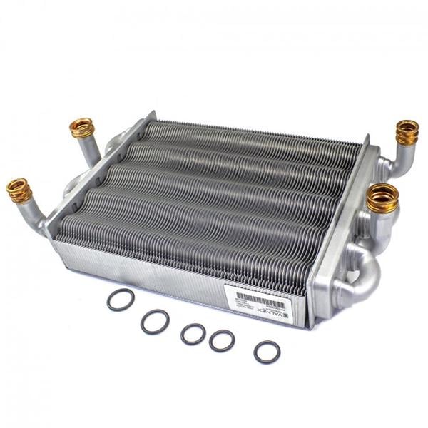 Теплообменник битермический Valmex для газового котла Baxi Main 5 710537600 (00000059570)