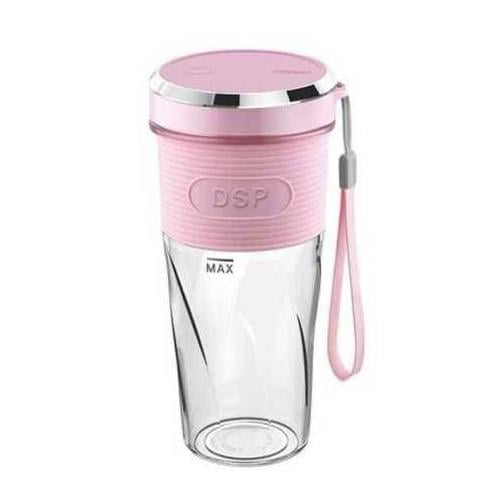 Блендер-шейкер для смузи и коктейлей DSP KJ2087 50 Вт 350 мл Grey (MG-01628) - фото 1