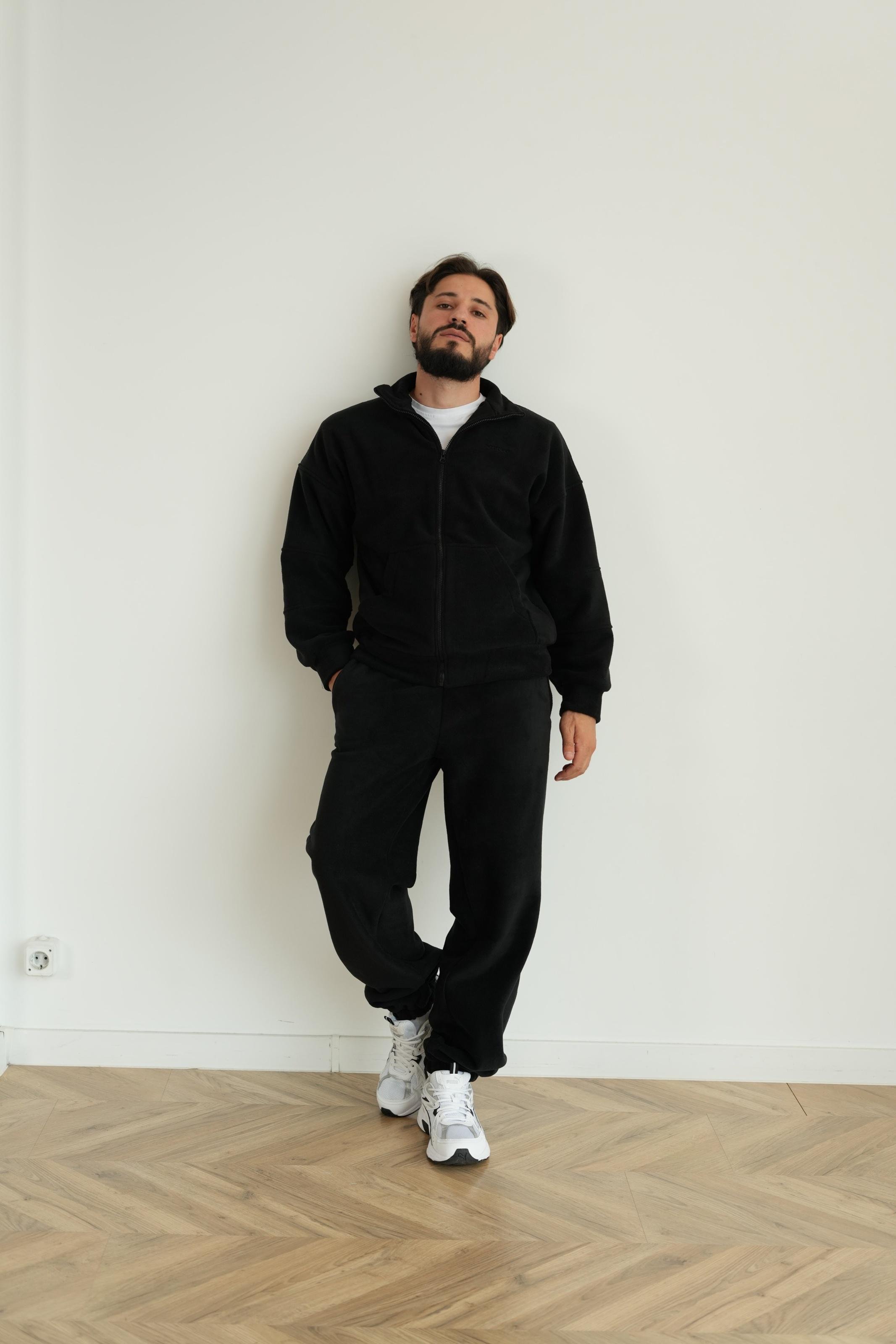 Костюм чоловічий флісовий CASUAL XL/2XL Чорний (10301XLXXLm)