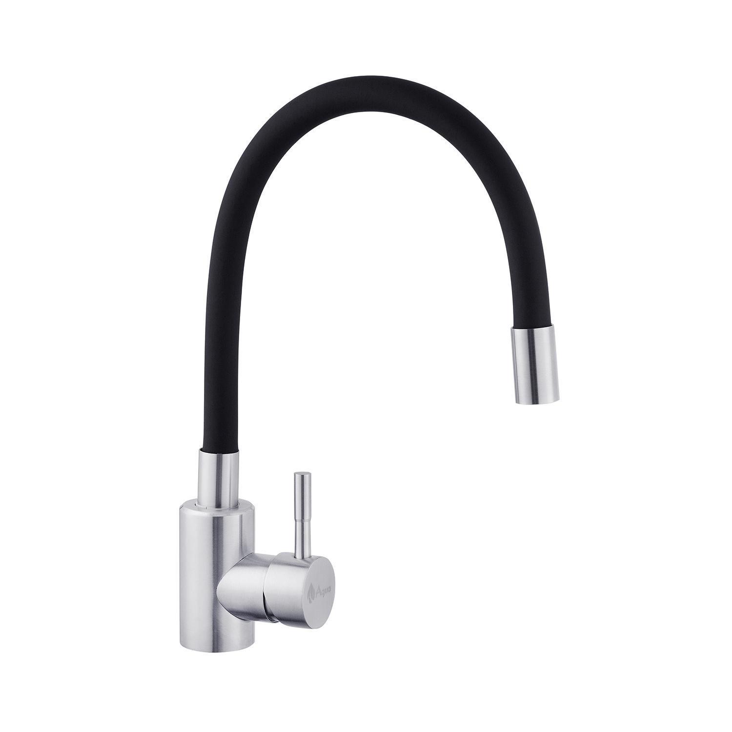 Смеситель для кухни Agua Acero INOX035NS 1 CV023288 с гибким изливом (37612) Смеситель для кухни Agua Acero INOX035NS 1 CV023288 с гибким изливом (37612)