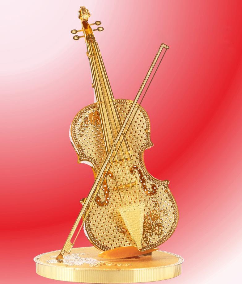 Колекційна модель PIECECOOL VIOLIN VERSION P023-G Gold - фото 4 Колекційна модель PIECECOOL VIOLIN VERSION P023-G Gold - фото 4