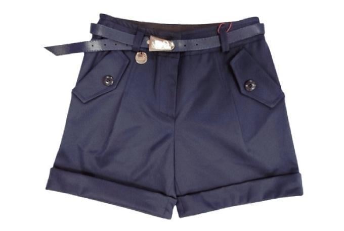 Шорты школьные для девочки Suzie ПЕГГИ 02 мемори cotton 140 см Синий (312801_140)
