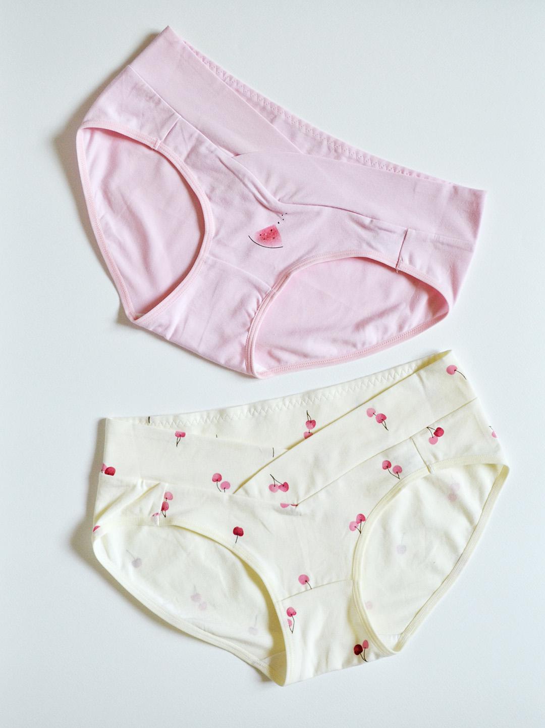 Набор трусиков для беременных р. L 2 шт Розовый/Бежевый с принтом (002-001009L) Набор трусиков для беременных р. L 2 шт Розовый/Бежевый с принтом (002-001009L)