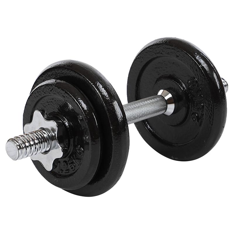 Набор гантелей со штангой 3в1 в кейсе TA-9641 25 кг Серебряный (56363258) - фото 18