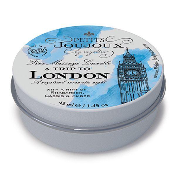 Массажная свеча Petits Joujoux-London-Rhubarb Cassis and Ambra 43 мл (SO3170) Массажная свеча Petits Joujoux-London-Rhubarb Cassis and Ambra 43 мл (SO3170)