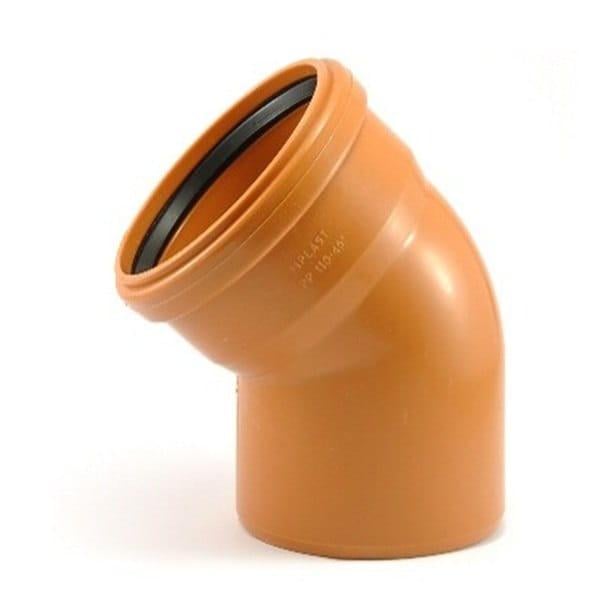 Колено наружной канализации Magnaplast KGB 315 мм 45° (25120)