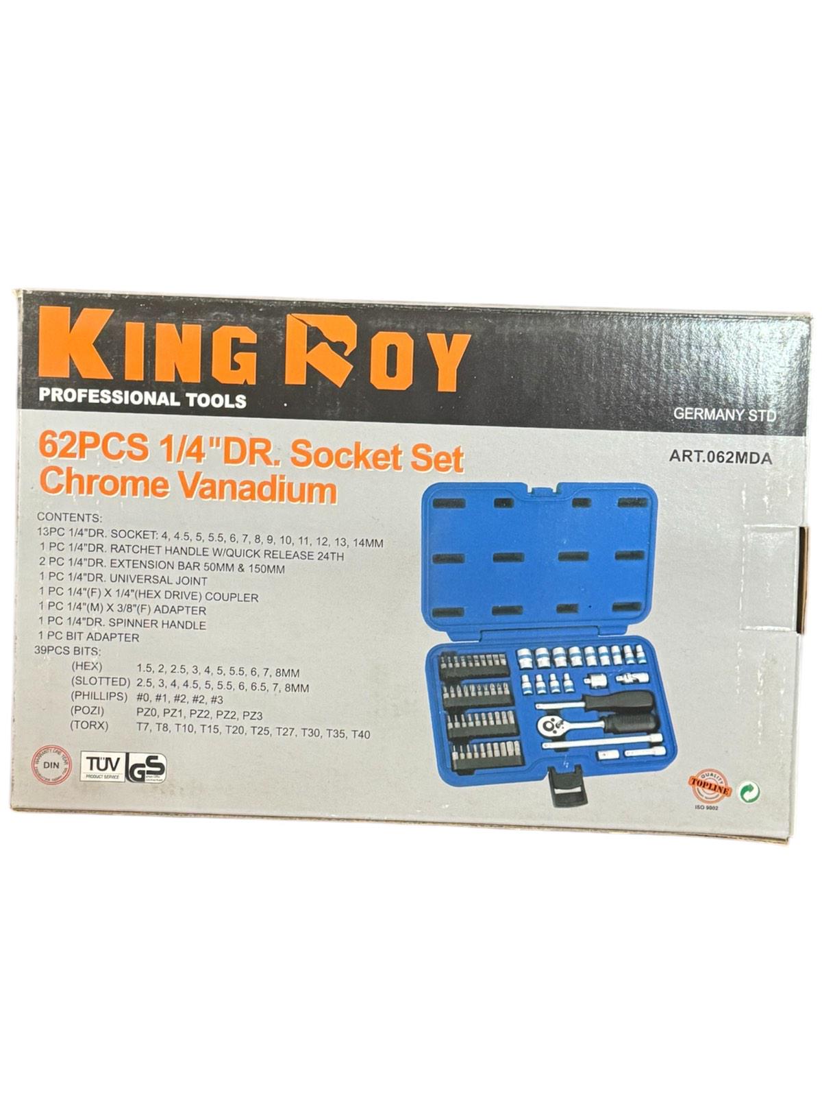 Набір інструментів KING ROY 62 пр. (12838) - фото 6