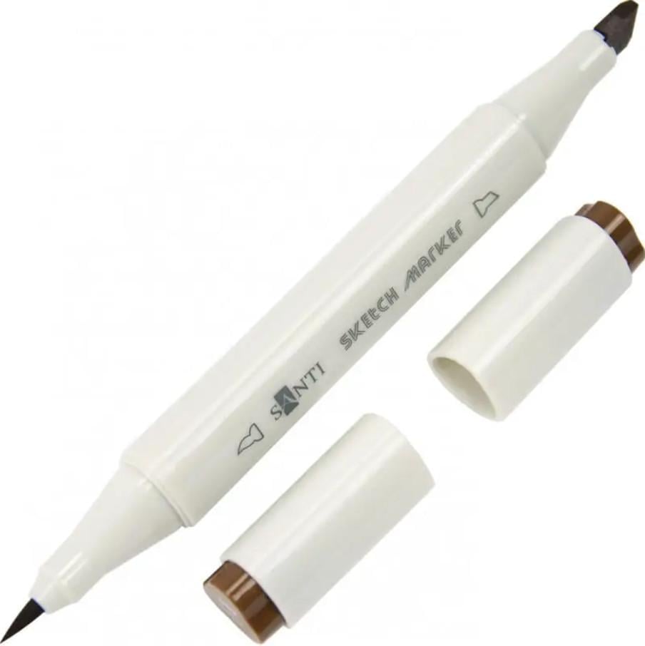 Маркер акварельный Santi sketch Кофейный