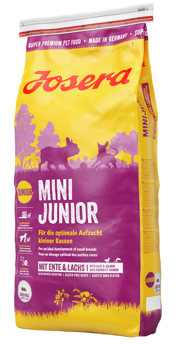 Сухой корм Josera Mini Junior для щенков мелких пород 15 кг