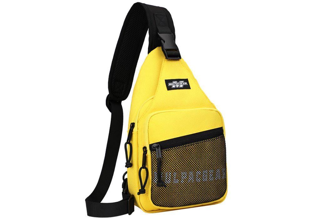 Рюкзак молодежный Optima 23x16x4 см 6 л Желтый (H-10147-E-yellow)