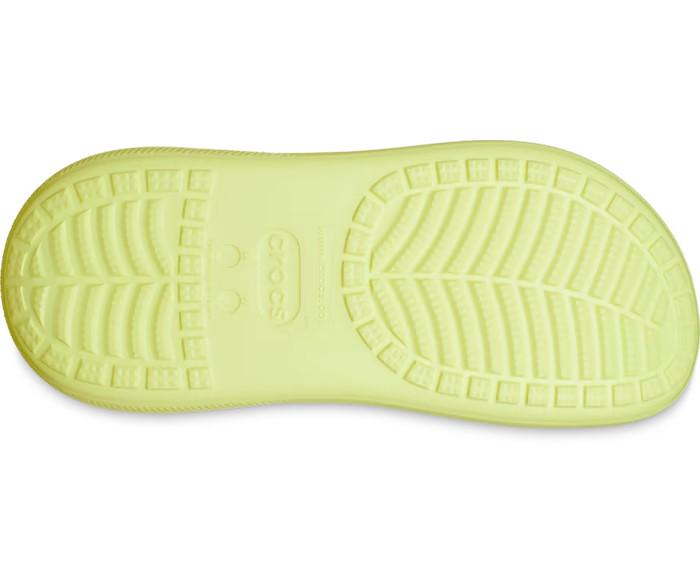 Сабо на платформе Crocs Classic Crush р. W12/EUR 42-43 Sulphur (9159379) - фото 4