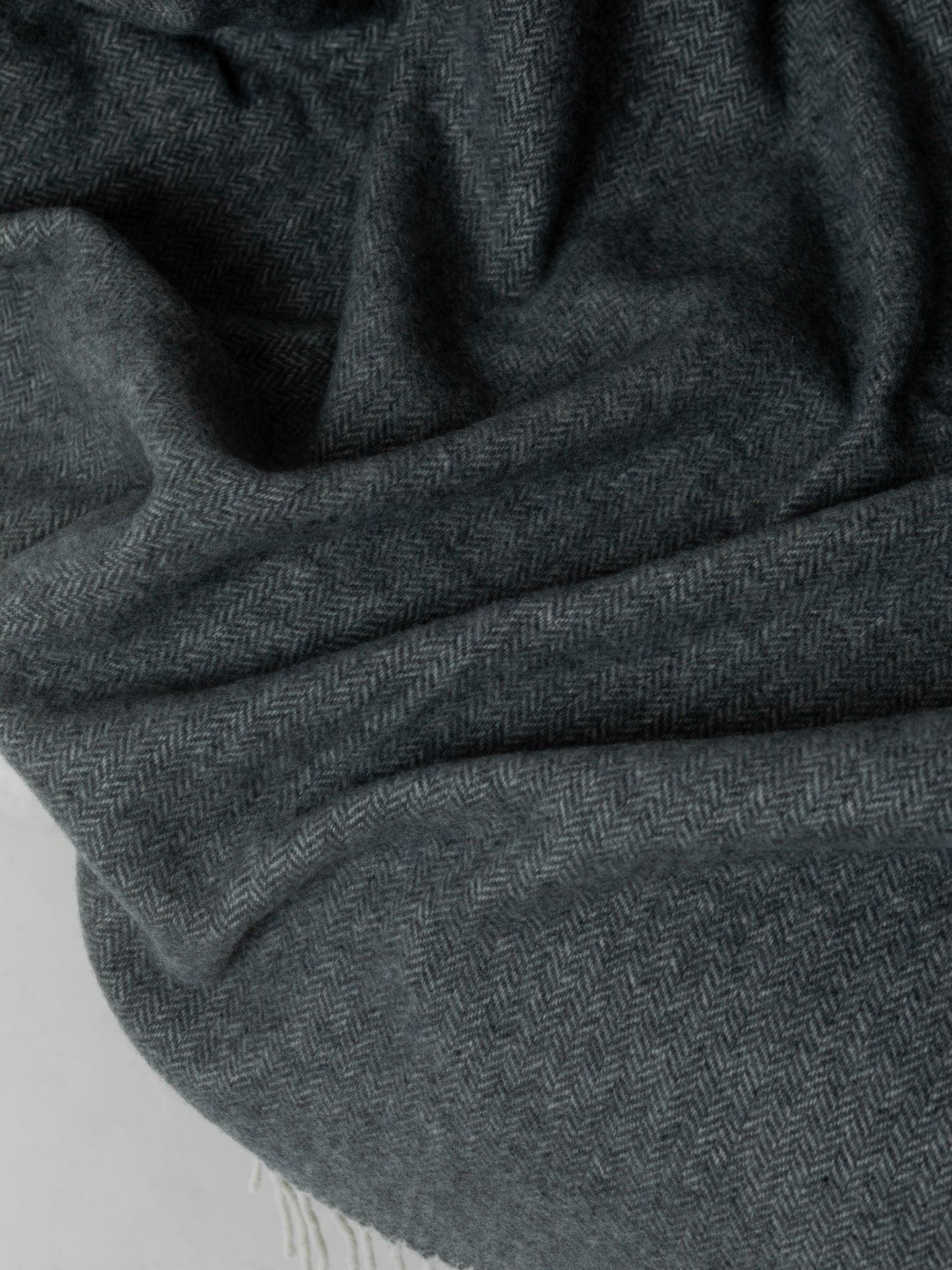 Плед кашемировый Leglo Merino 200x140 см Серый - фото 5 Плед кашемировый Leglo Merino 200x140 см Серый - фото 5