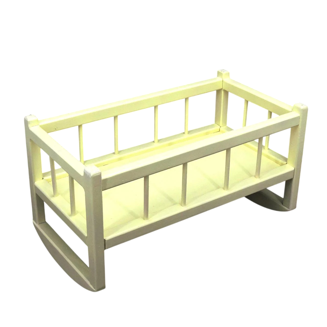 Кровать для кукол из дерева Тиана лимонад (КРТ-000551) Кровать для кукол из дерева Тиана лимонад (КРТ-000551)