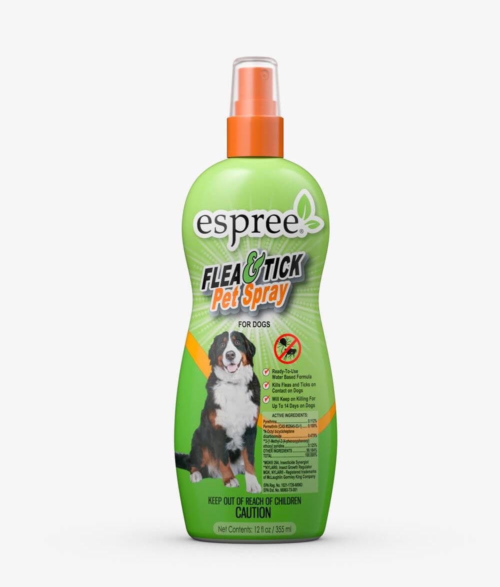 Спрей для собак Espree Flea&Tick Spray репеллентный от насекомых-блох и клещей от 3 месяцев 355 мл (e00290)