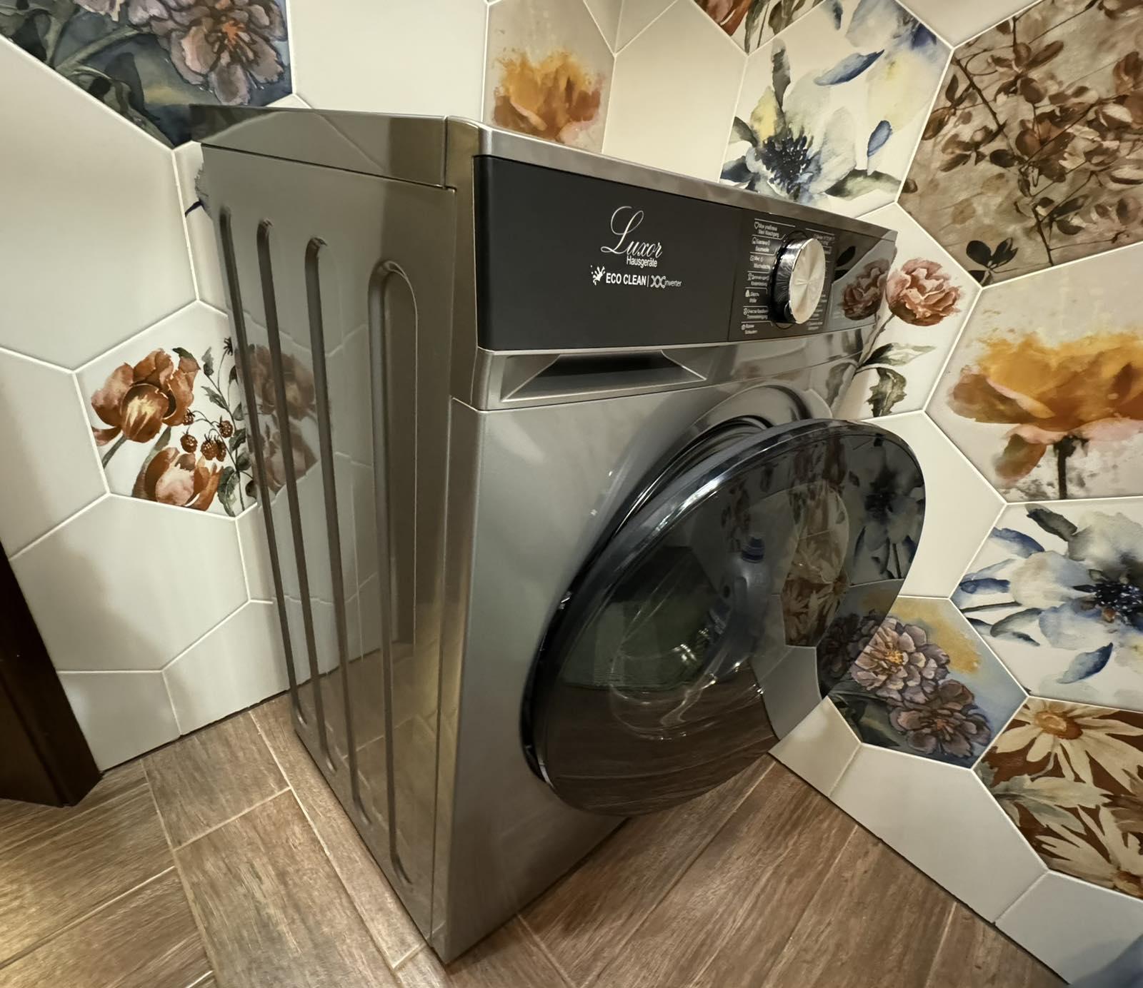 Стиральная машина с сушкой узкая Luxor Wäschetrockner 5947 Max 8 eng Silver Titan EU/смеситель для питьевой воды (24170450) - фото 10 Стиральная машина с сушкой узкая Luxor Wäschetrockner 5947 Max 8 eng Silver Titan EU/смеситель для питьевой воды (24170450) - фото 10