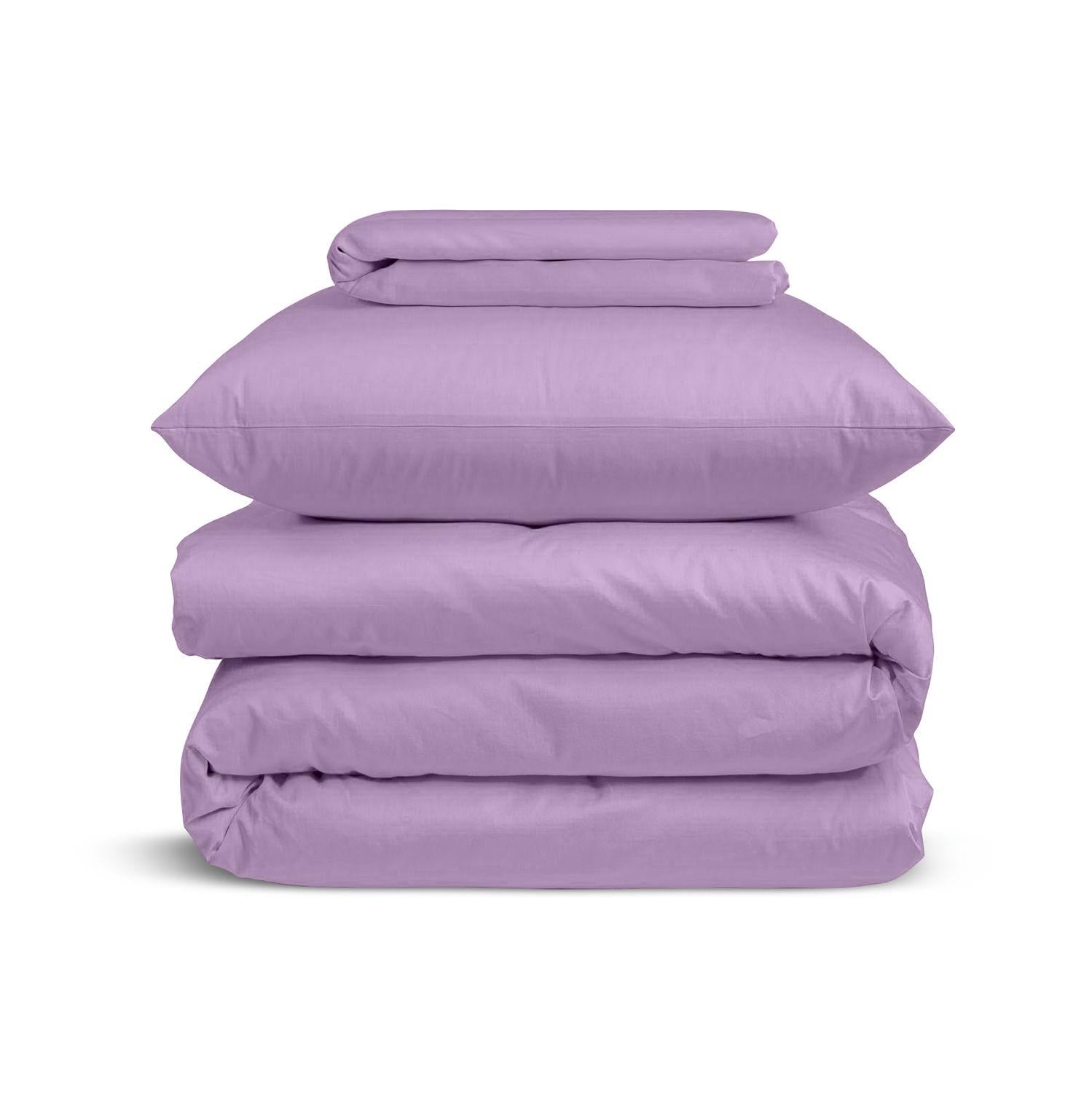 Постель подростковая Cosas Lavender сатин на резинке 160x220 см (4822052172773)