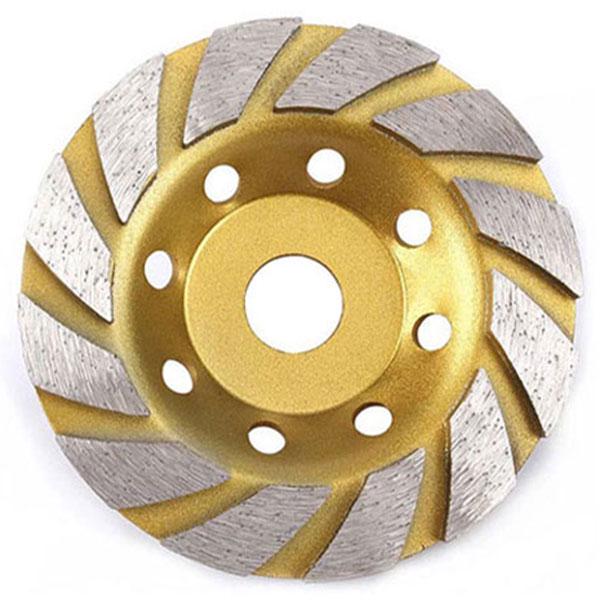 Диск алмазный шлифовальный для бетона на 12 сегментов 125х22,2 мм (id_2499)