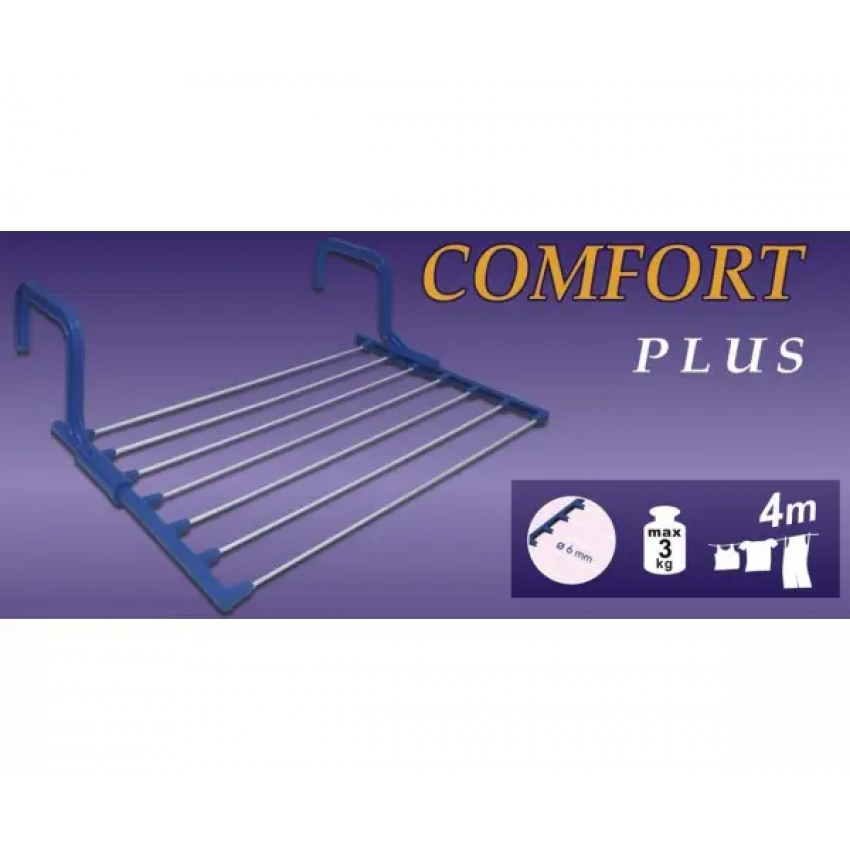 Сушилка для одежды на батарею Comfort mini 1F 4 м (1693860417) - фото 2