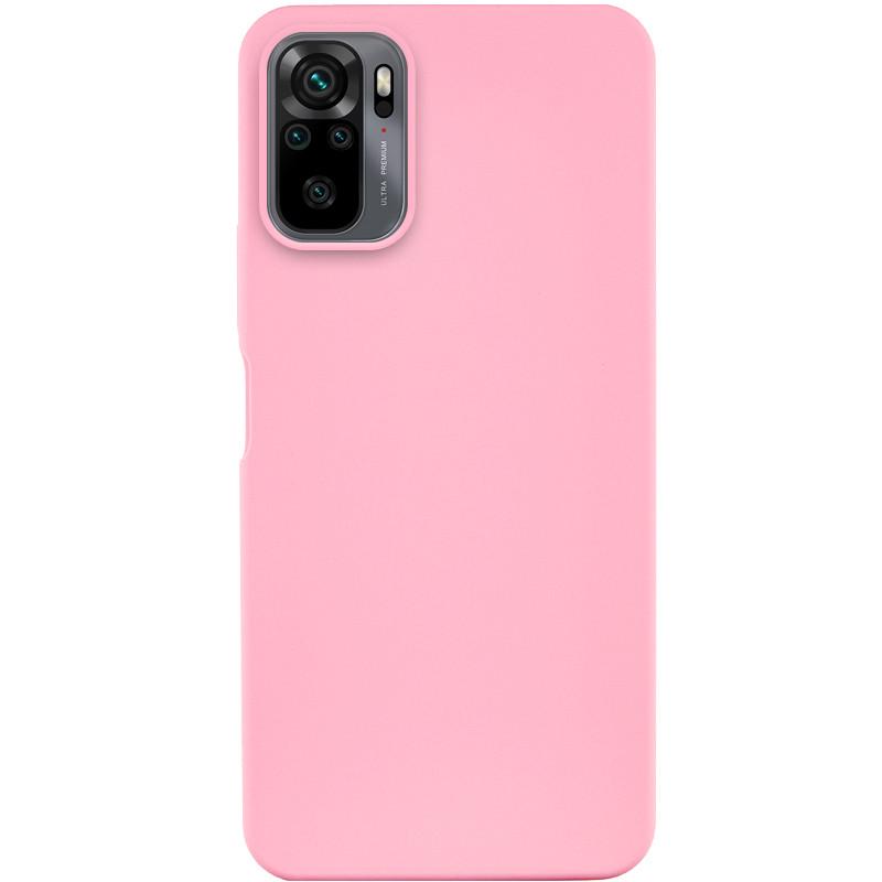 Противоударный чехол Silicone Cover Full Camera (AA) для Xiaomi Redmi Note 10 / Note 10s / Poco M5s Pink